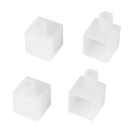 Фото #1 товара Заглушка WPH-FLEX-1616-90 WHITE с отверстием  (Arlight, Пластик)