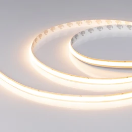 Фото #1 товара Светодиодная лента SOB-M288-10mm 24V Warm3000 (10 W/m, IP20, 5m) (Arlight, резка 1 светодиод)