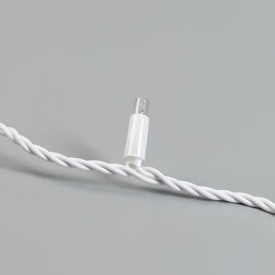 Фото #4 товара Светодиодная гирлянда ARD-STRING-PRO-10000-WHITE-100LED-FLASH WARM (230V, 7W) (Ardecoled, IP65)