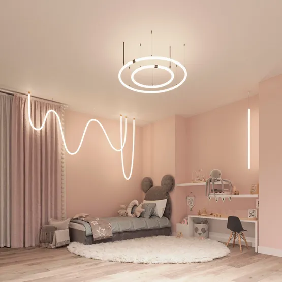 Фото #3 товара Крепление MOONLIGHT-VT-CEILING-D25  White (Arlight, Металл)