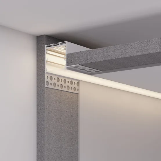 Фото #4 товара Профиль LINIA32-FANTOM-EDGE-2000 ANOD (Arlight, Алюминий)