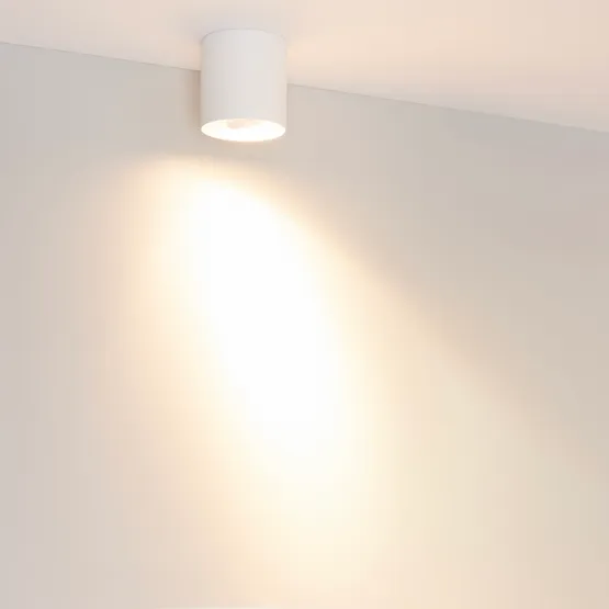 Фото #2 товара Светильник SP-ACENTO-R95-10W Warm3000 (WH, 20-45 deg, 230V) (Arlight, IP20 Металл, 5 лет)