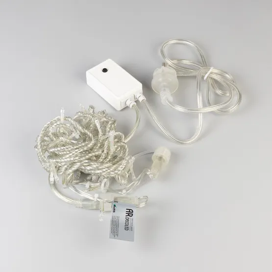 Фото #3 товара Светодиодная гирлянда ARD-STRING-HOME-5000-CLEAR-50LED-LIVE RGB (230V, 3.5W) (Ardecoled, IP20)