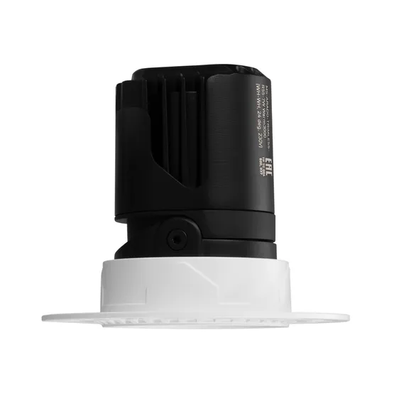 Фото #6 товара Светильник MS-ARADO-TRIMLESS-R55-7W Warm3000 (WH-WH, 24 deg, 230V) (Arlight, IP20 Металл, 5 лет)