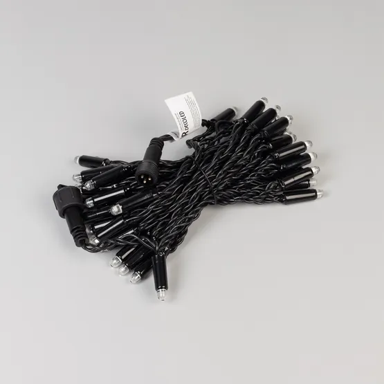 Фото #4 товара Светодиодная гирлянда ARD-STRING-CLASSIC-6000-BLACK-40LED-LIVE RGB-SPI (12V, 26W) (Ardecoled, IP65)