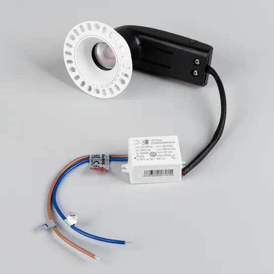 Фото #2 товара Светильник MS-RIALTO-TRIMLESS-R40-9W Warm2700 (WH, 36deg, 230V) (Arlight, IP20 Металл, 5 лет)