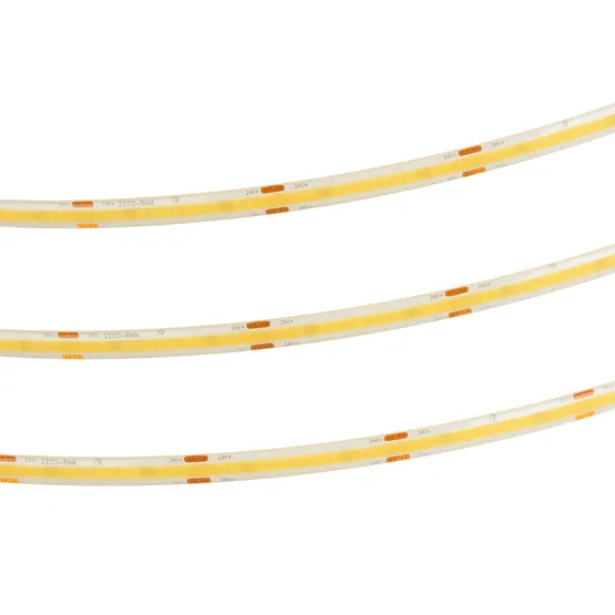 Фото #2 товара Светодиодная лента герметичная COB-SE-X320-8mm 24V Warm2700 (8 W/m, IP65, 5m) (Arlight, -)