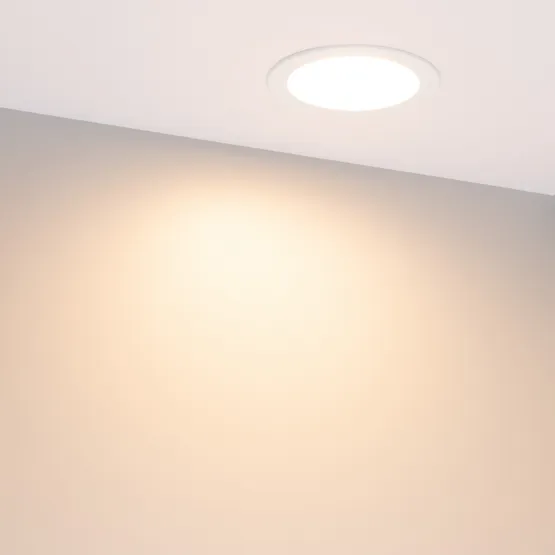 Фото #2 товара Светильник IM-CYCLONE-R145-14W Warm3000 (WH, 90 deg) (Arlight, IP40 Металл, 3 года)