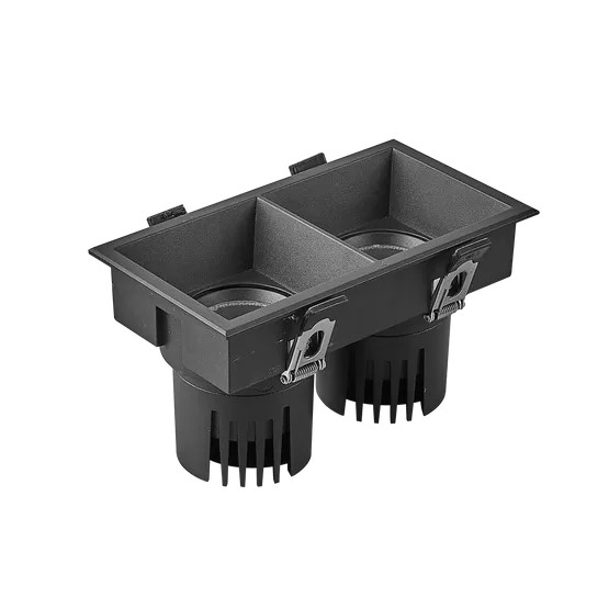 Фото #1 товара Светильник MS-FLOW-BUILT-S157x85-2x12W Day4000 (BK, 15 deg, 230V) (Arlight, IP20 Металл, 5 лет)