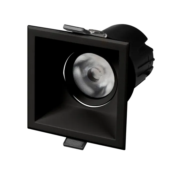 Фото #1 товара Светильник MS-FLOW-BUILT-S85x85-12W Warm3000 (BK, 38 deg, 230V) (Arlight, IP20 Металл, 5 лет)