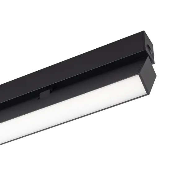Фото #1 товара Светильник MAG-FLAT-FOLD-25-S400-12W Warm3000 (BK, 100 deg, 24V) (Arlight, IP20 Металл, 5 лет)