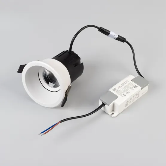 Фото #2 товара Светильник MS-FLOW-BUILT-R85-6W Day4000 (WH, 38 deg, 230V) (Arlight, IP20 Металл, 5 лет)