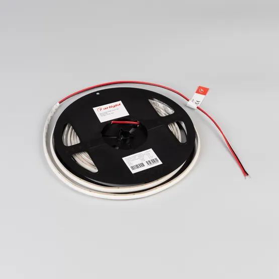 Фото #2 товара Светодиодная лента SOB-M288-10mm 24V Day4000 (10 W/m, IP20, 5m) (Arlight, резка 1 светодиод)