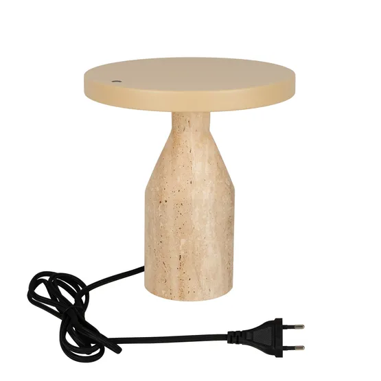 Фото #6 товара Светильник SP-CROOD-TAB-R22.5x24-7W Warm3200-MIX (BG-BG, 140 deg, 230V) (Arlight, IP20, Травертин, 5 лет)