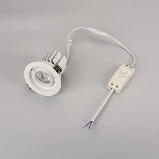 Фото #2 товара Светильник MS-VORTEX-BUILT-R90-12W Warm3000 (WH-WH, 40 deg, 230V) (Arlight, IP20 Металл, 5 лет)