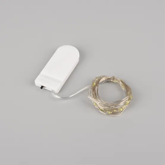 Фото #3 товара Светодиодная гирлянда ARD-DEW-HOME-2000-CLEAR-20LED-STD Yellow (3V, Battery Pack) (Ardecoled, IP20)