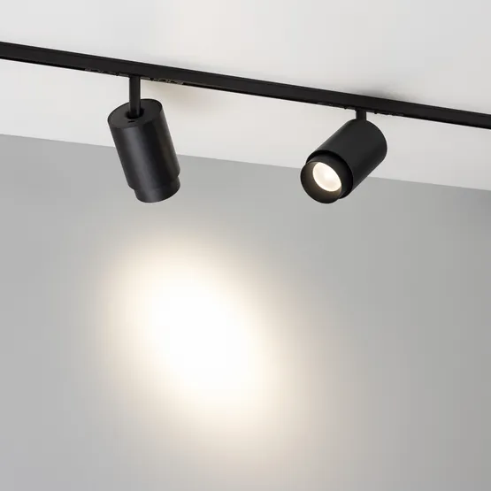 Фото #2 товара Светильник MAG-MICROCOSM-SPOT-ZOOM-R59-12W Day4000 (BK, 20-60 deg, 24V) (Arlight, IP20 Металл, 5 лет)