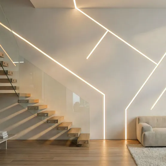 Фото #4 товара Профиль LINIA32-FANTOM-3000 ANOD (Arlight, Алюминий)