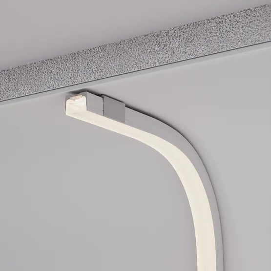 Фото #3 товара Силиконовый профиль WPH-FLEX-3020-TOP-S16-10m WHITE (Arlight, Силикон)