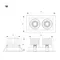 Минифото #3 товара Светильник MS-VORTEX-BUILT-S170x90-2x12W Day4000 (WH-WH, 40 deg, 230V) (Arlight, IP20 Металл, 5 лет)