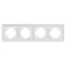 Минифото #2 товара Рамка стеклянная FRM-OMALI-GS-4-WH (Arlight, -)