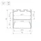 Минифото #3 товара Профиль LINE-M-5050-2500 BLACK (Arlight, Алюминий)