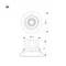Минифото #3 товара Светильник MS-VORTEX-BUILT-R90-12W Day4000 (WH-WH, 20 deg, 230V) (Arlight, IP20 Металл, 5 лет)