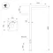 Минифото #2 товара Опора OXOR-STER-Z-1600x100x100-L4000-50W Warm3000 (BK, 230V) IP65 (Arlight, -)