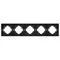Минифото #2 товара Рамка пластиковая FRM-TENDO-SFPL-5-BK (Arlight, -)
